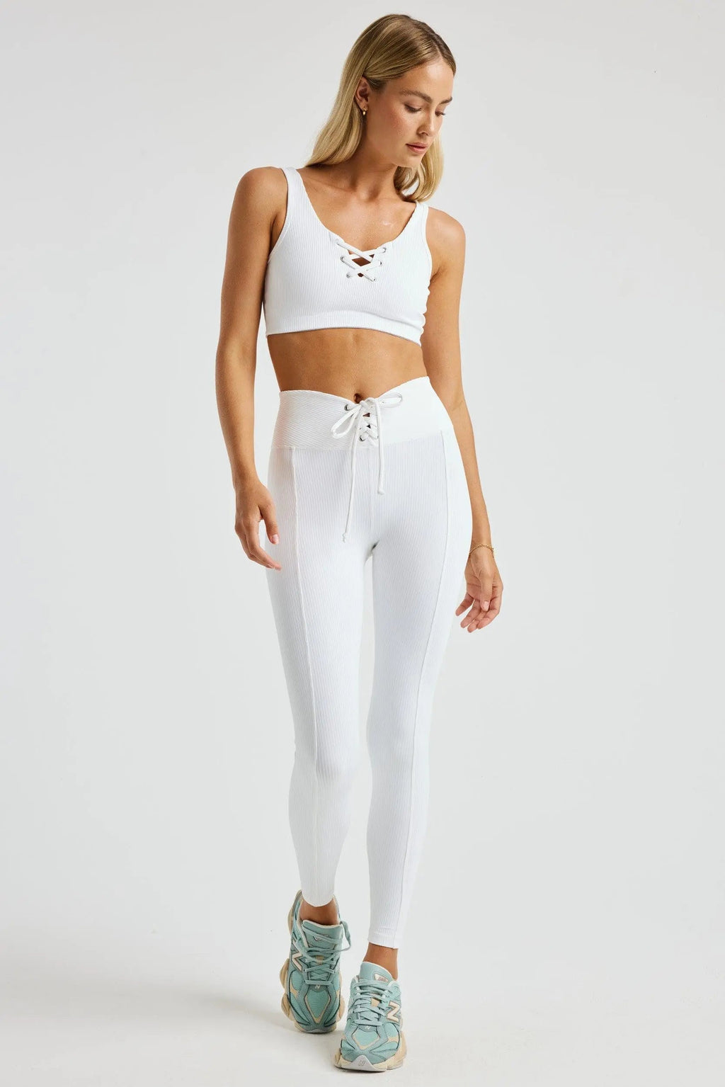 Legging côtelé de football