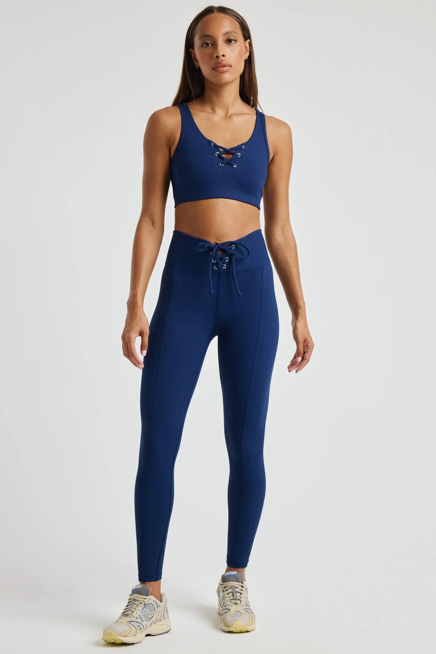 Legging côtelé de football