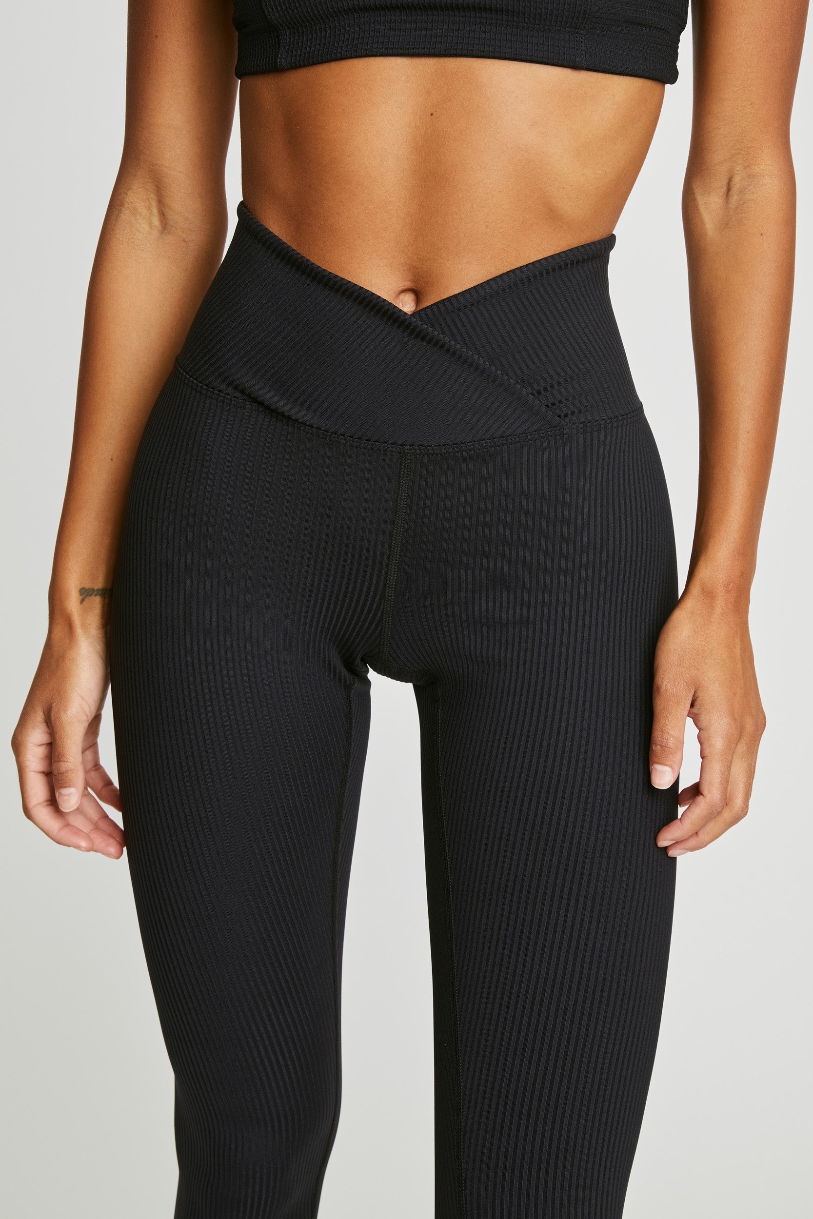 Legging côtelé