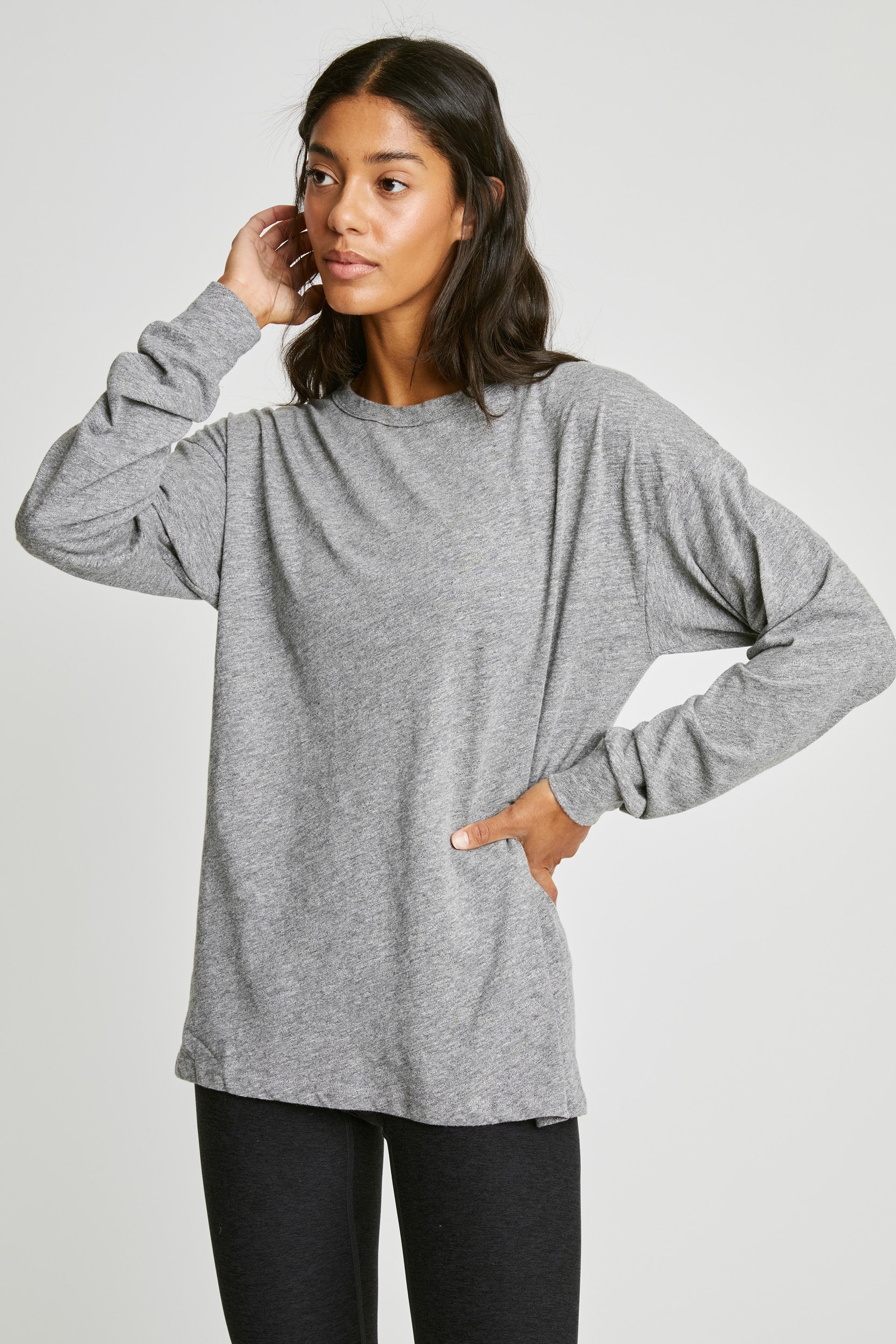 T-shirt manches longues Boyfriend