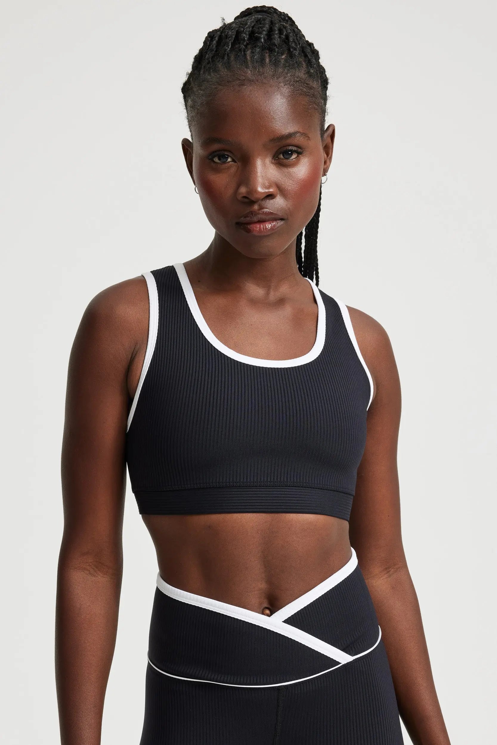 Soutien-gorge de sport côtelé 2.0