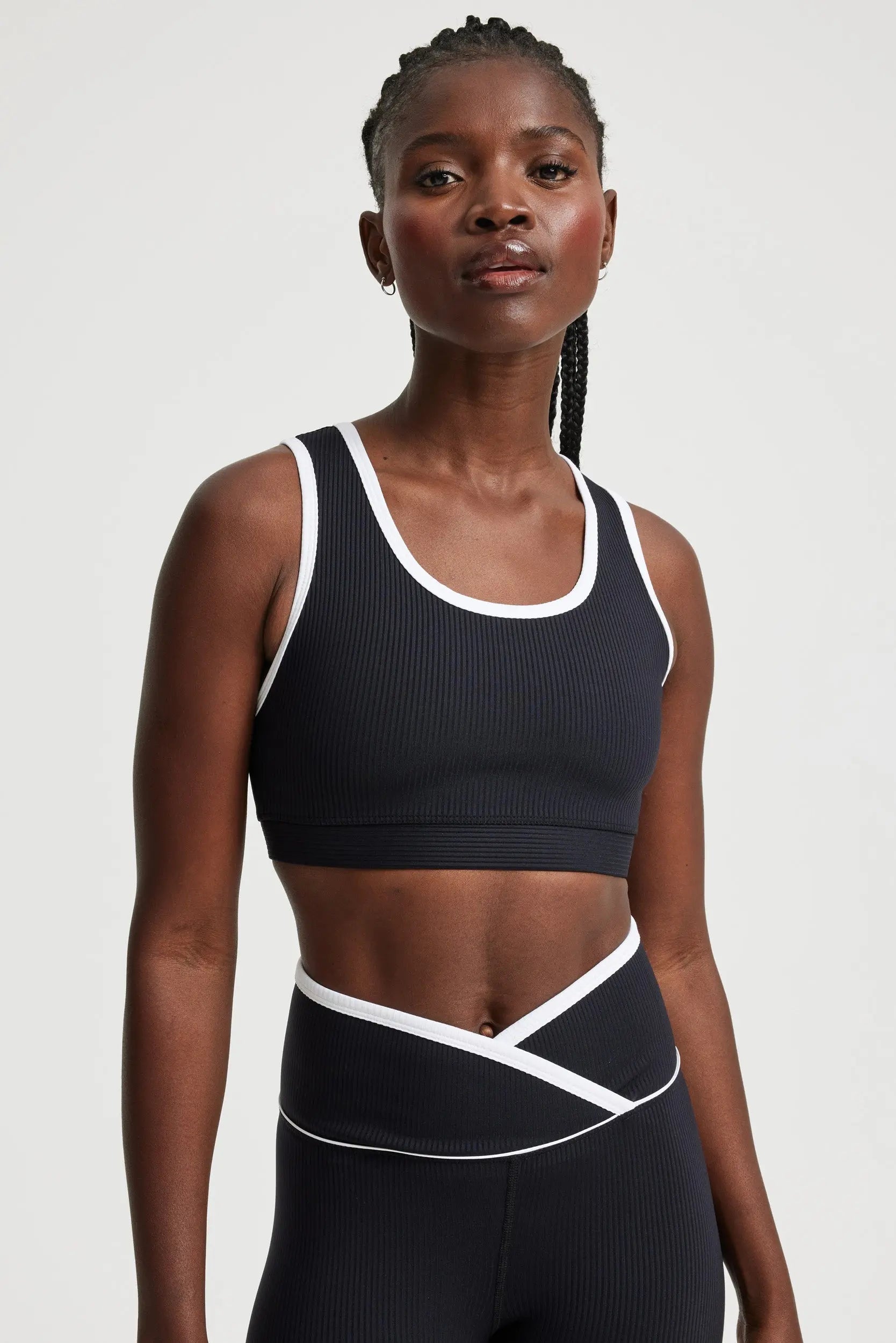 Soutien-gorge de sport côtelé 2.0