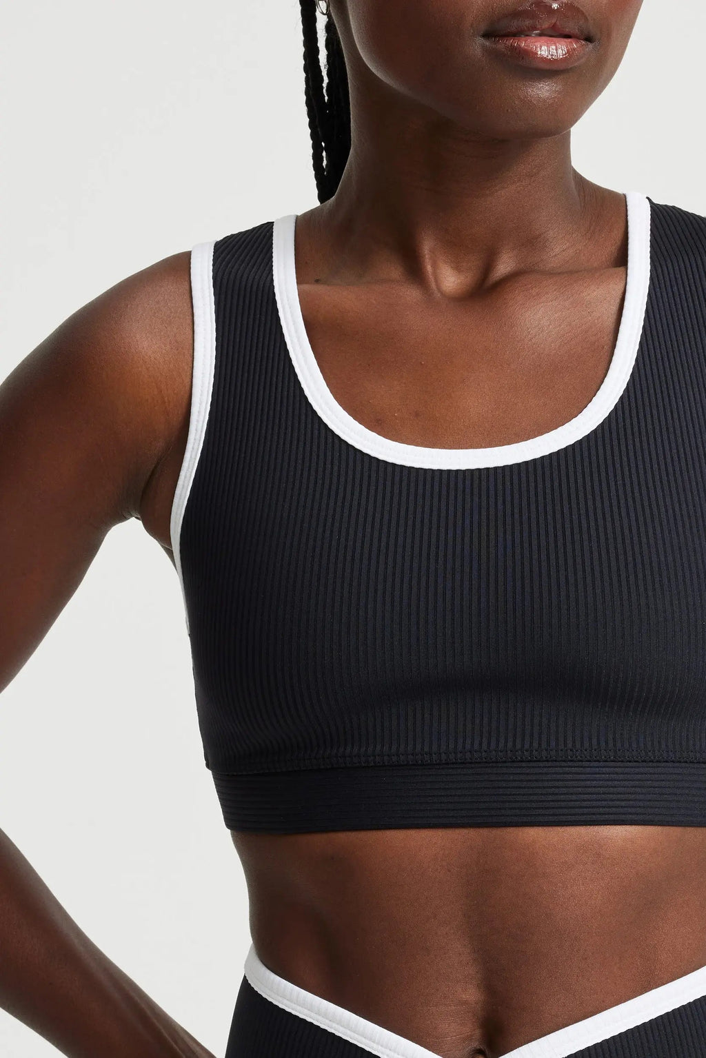 Soutien-gorge de sport côtelé 2.0