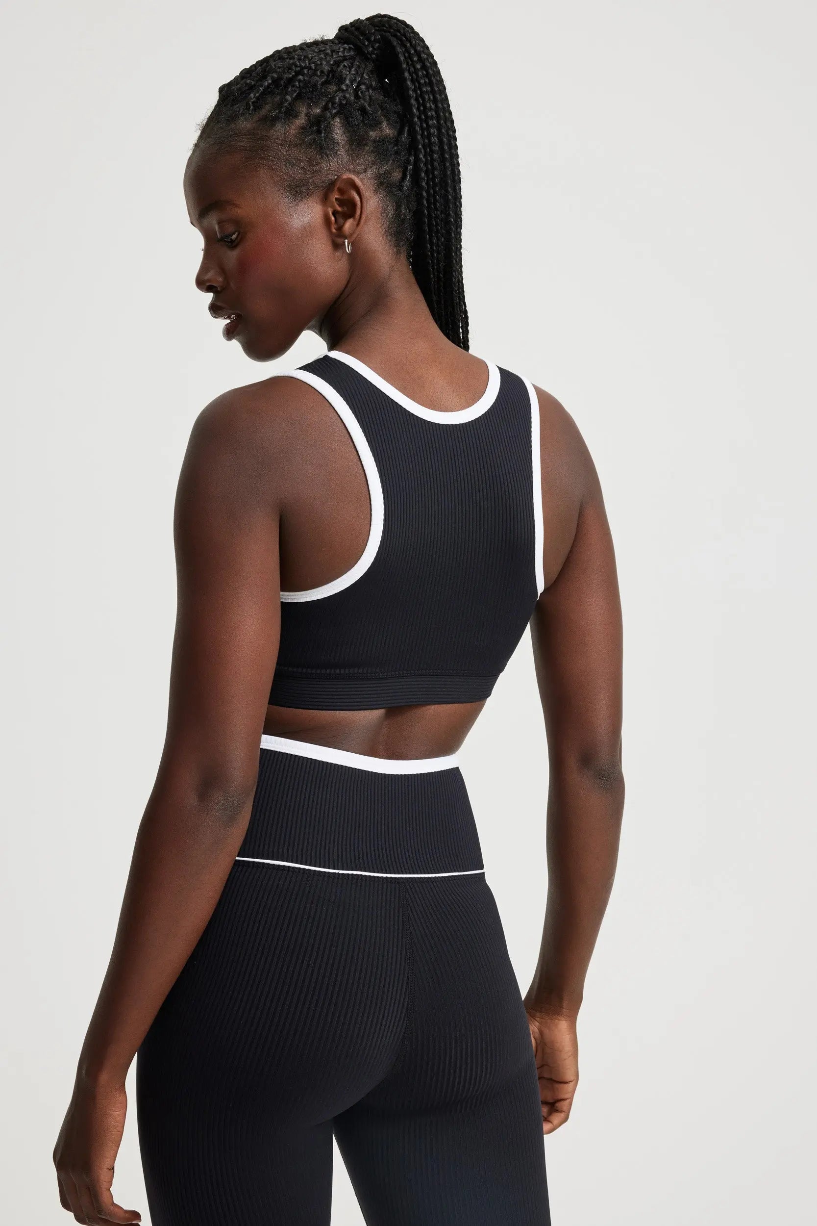 Soutien-gorge de sport côtelé 2.0