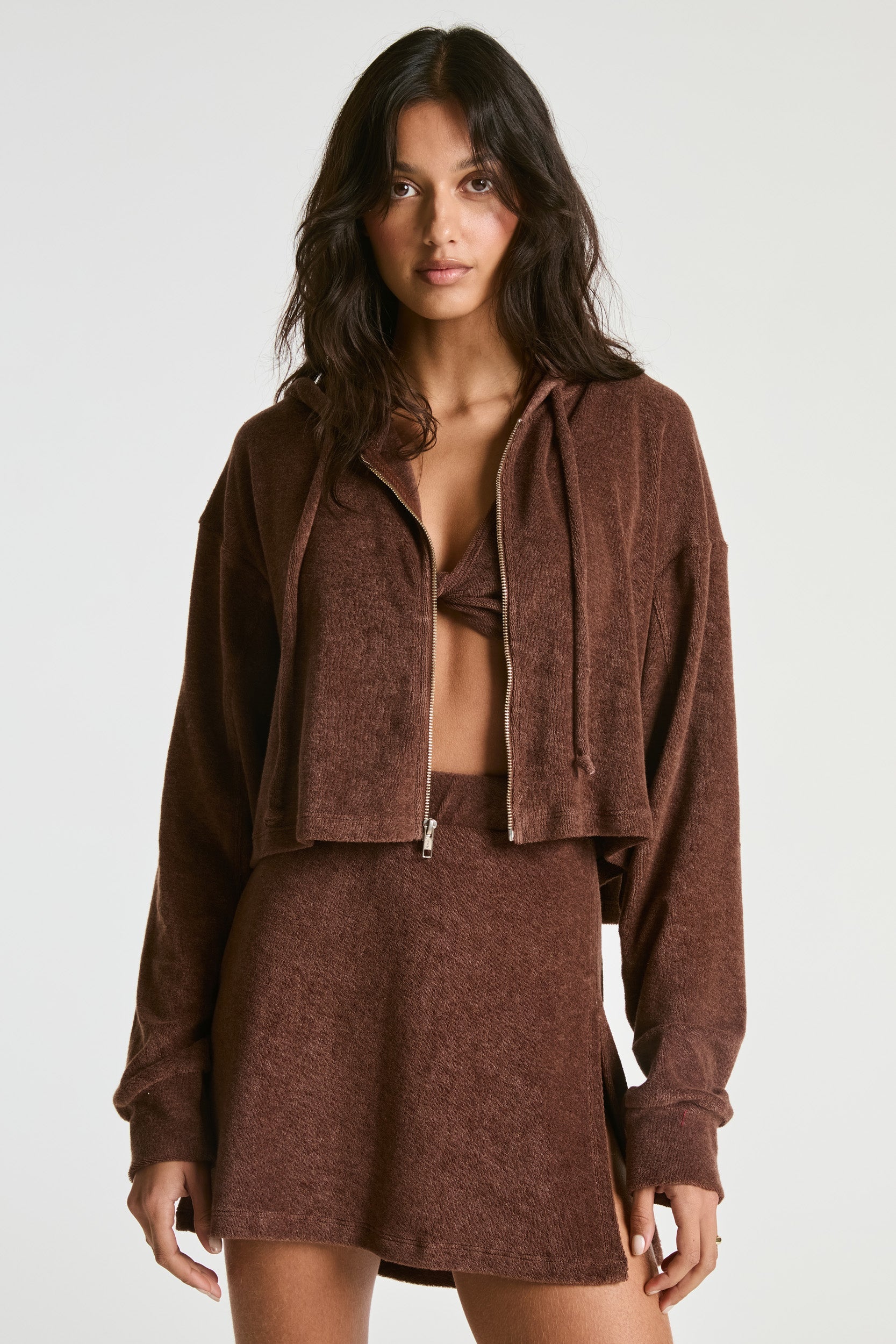 Sweat-shirt classique zippé