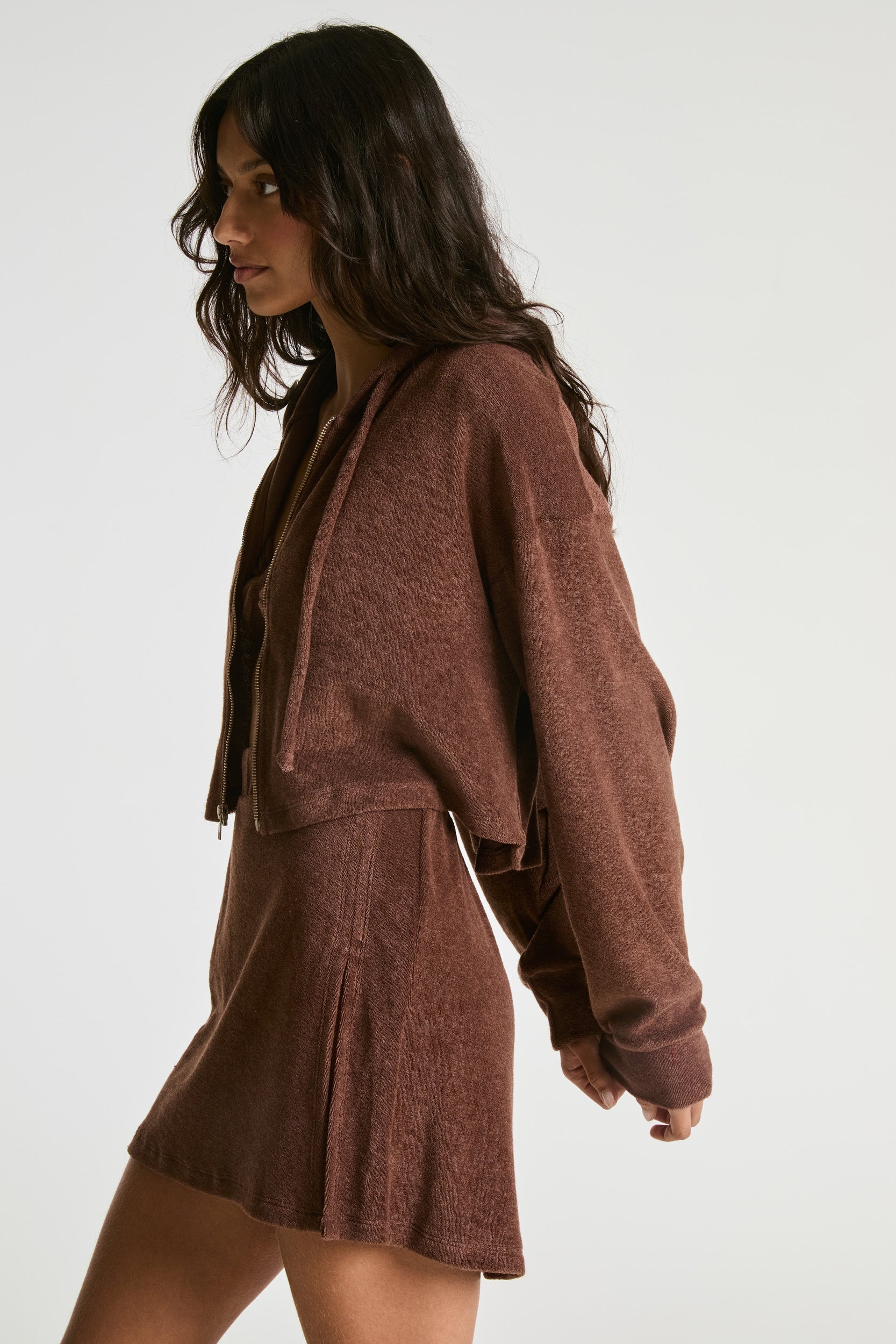 Sweat-shirt classique zippé