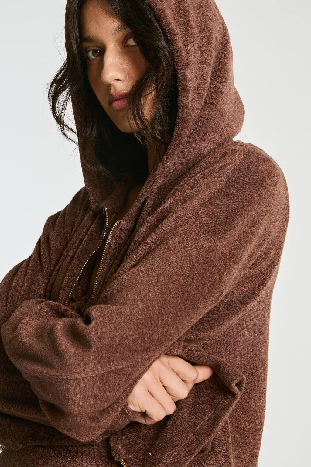 Sweat-shirt classique zippé