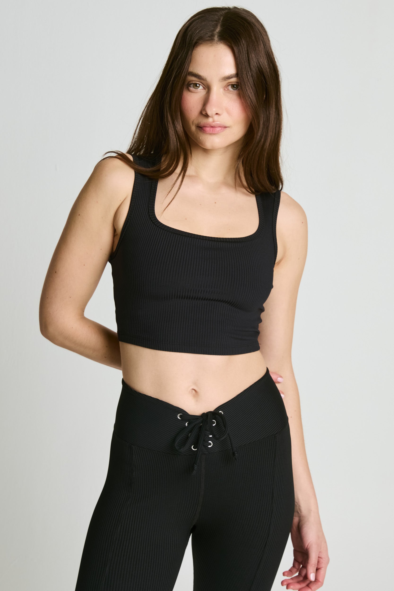 Soutien-gorge côtelé