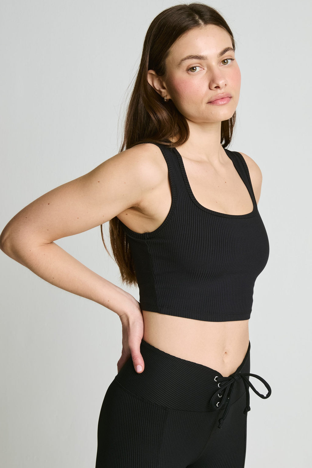 Soutien-gorge côtelé