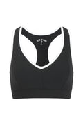 Soutien-gorge en V côtelé