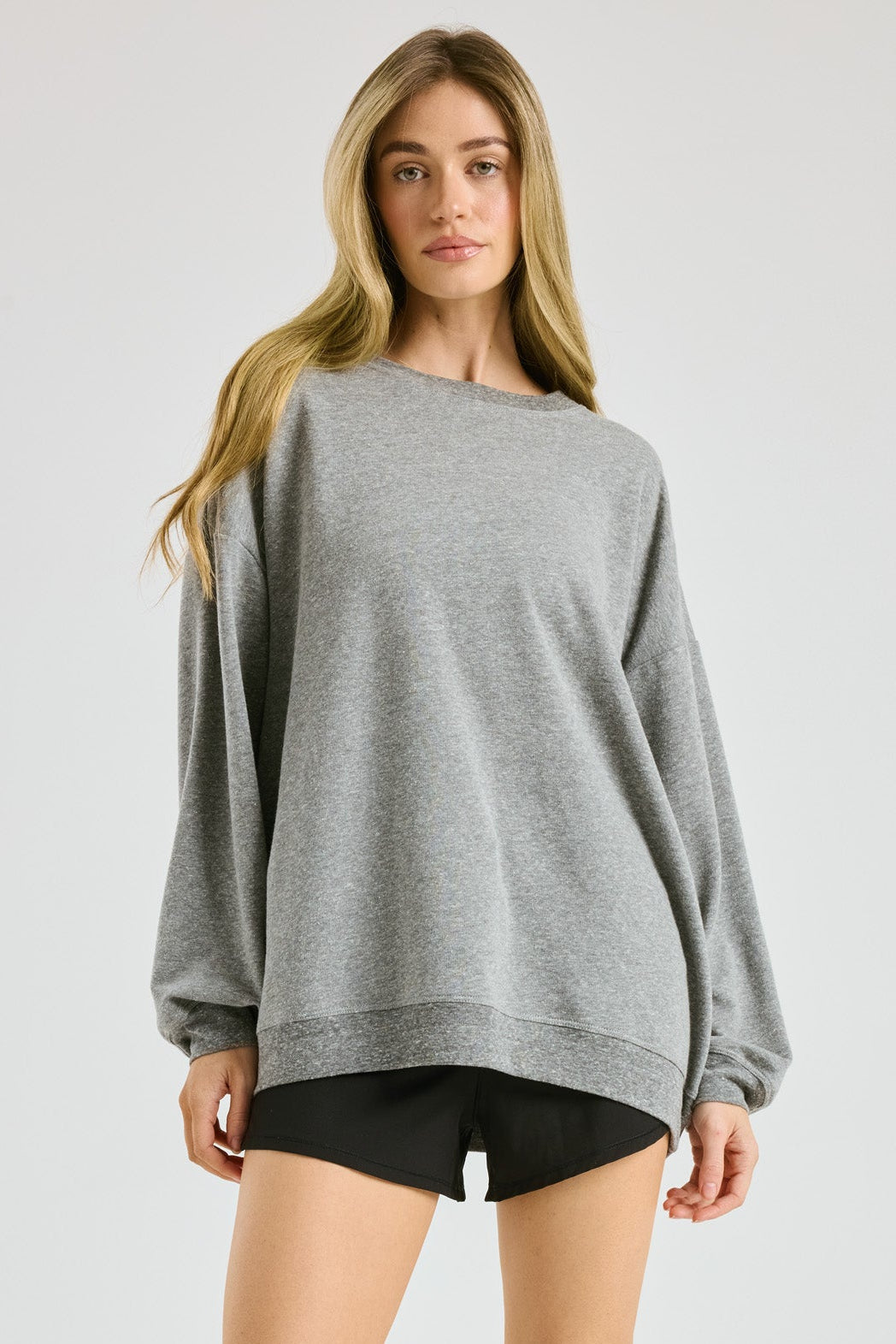 Sweat-shirt à col rond