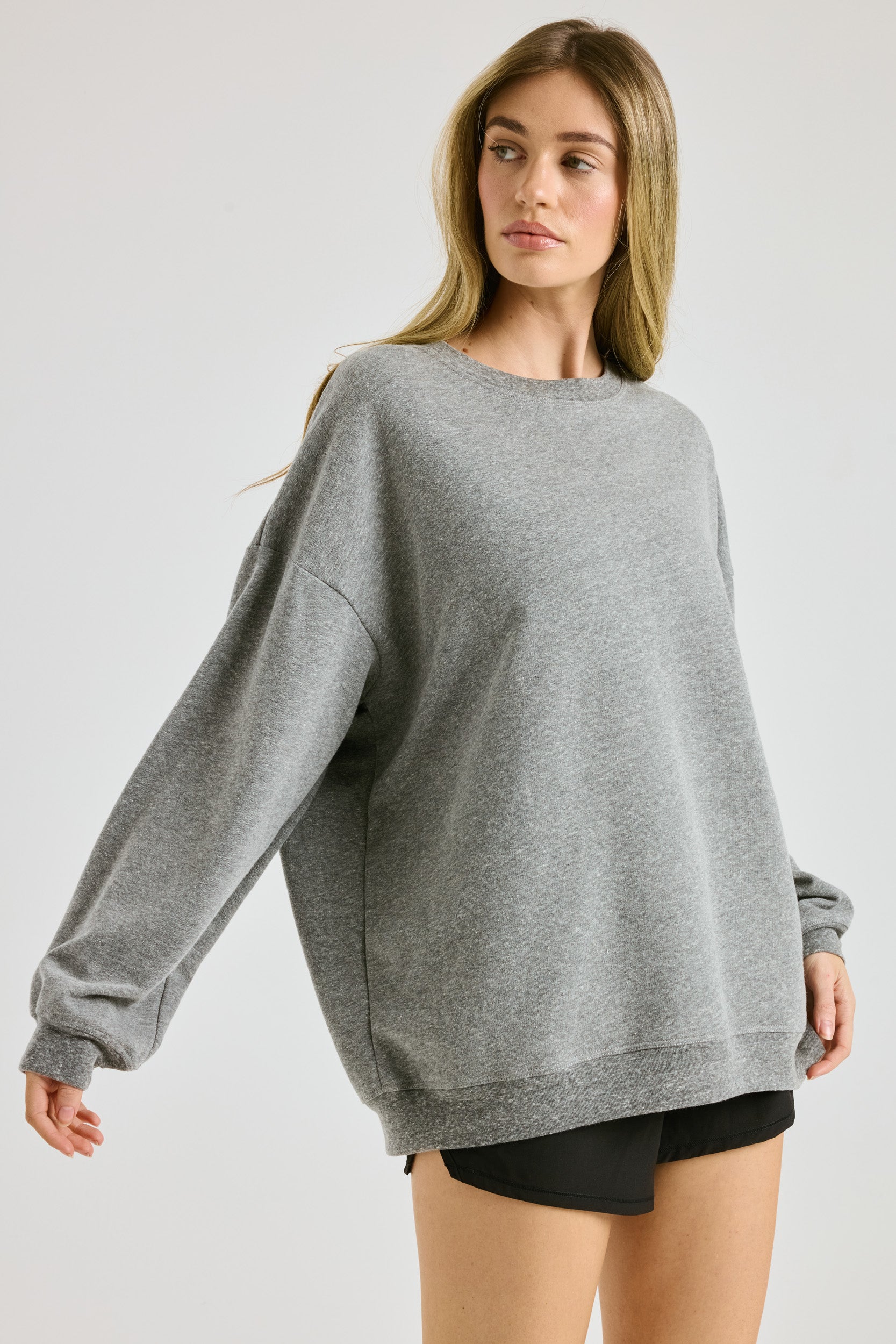 Sweat-shirt à col rond