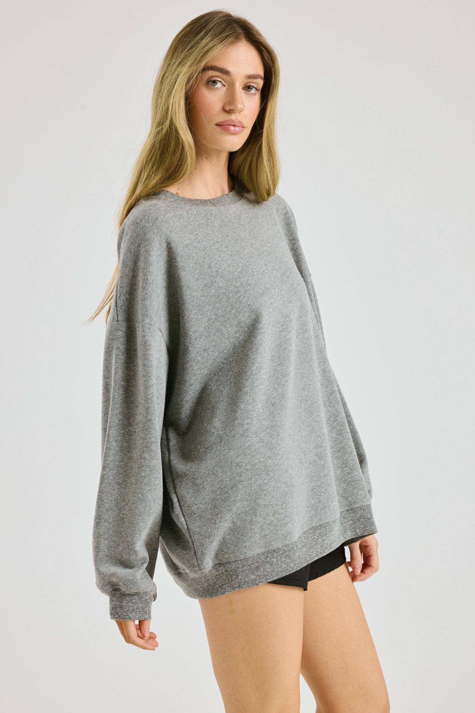 Sweat-shirt à col rond