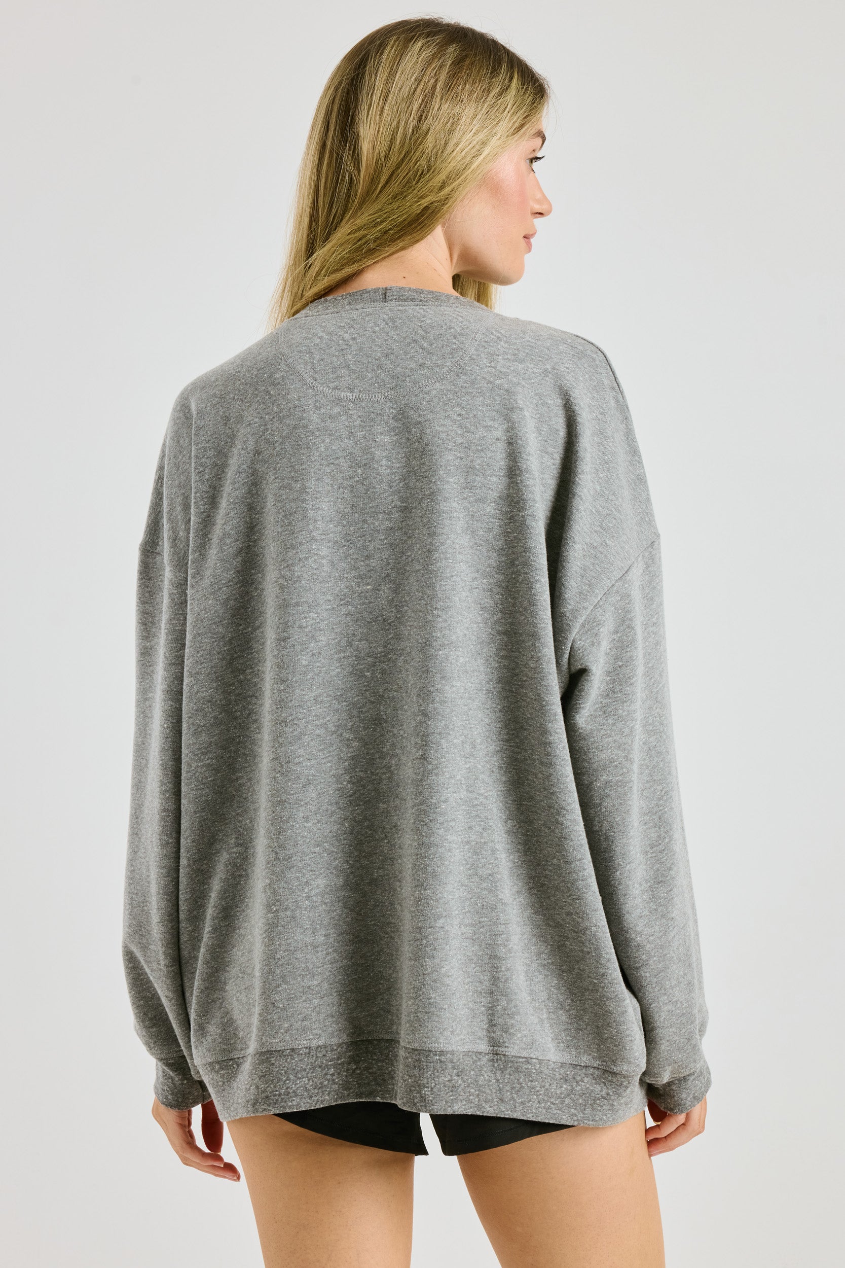 Sweat-shirt à col rond