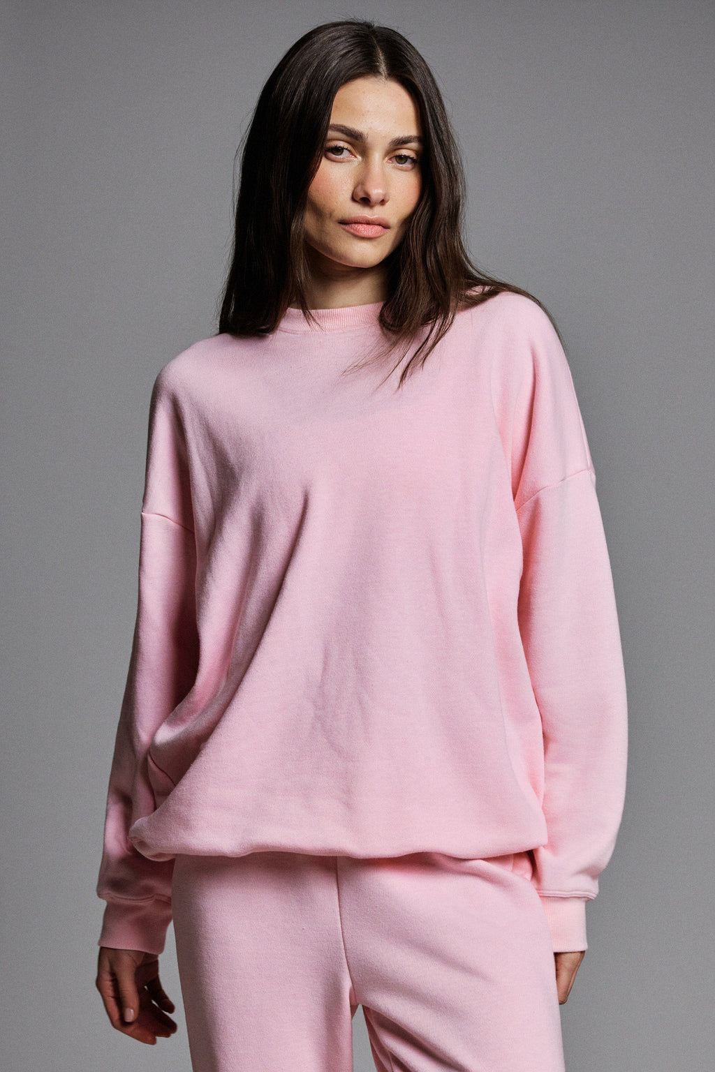 Sweat-shirt à col rond