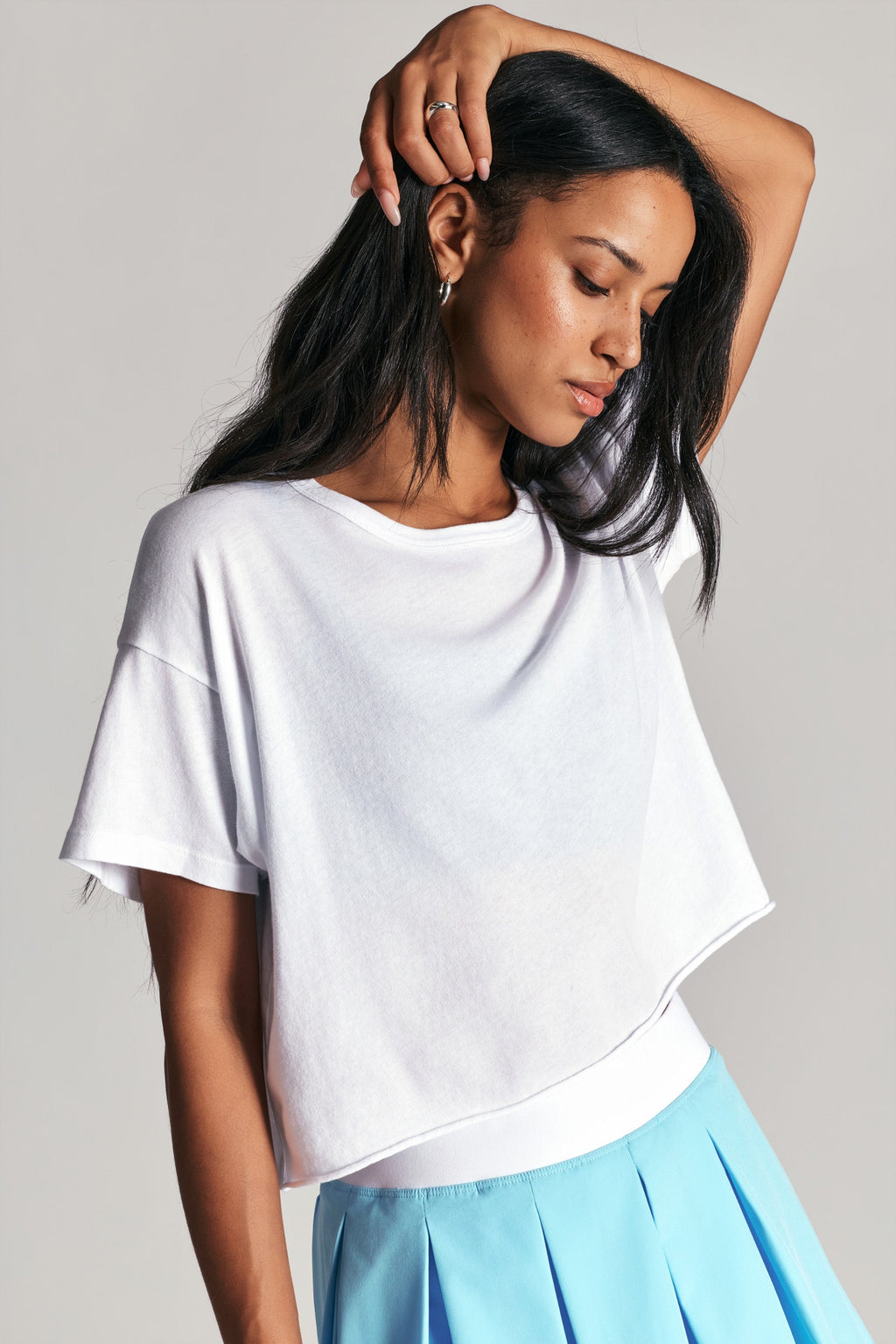 T-shirt court