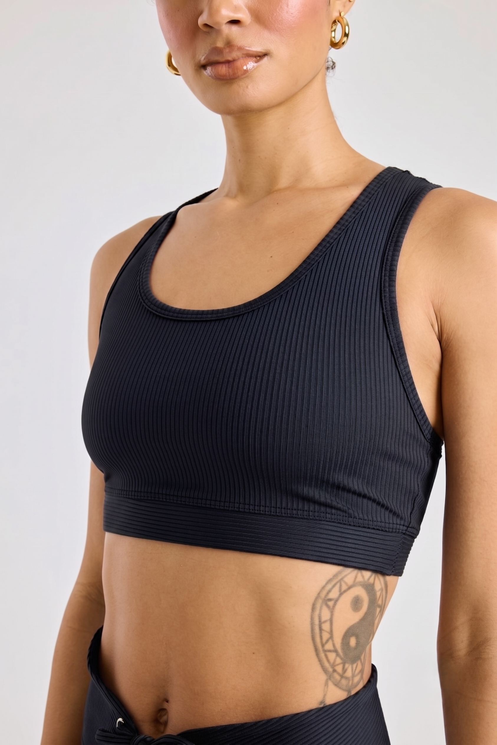 Soutien-gorge de sport côtelé 2.0